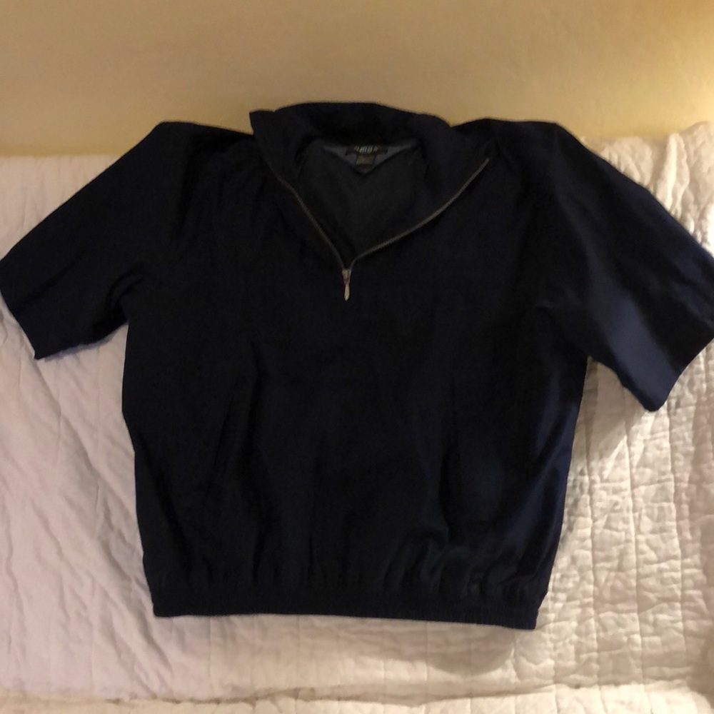 Men’s Aureus short sleeve pullover windbreaker